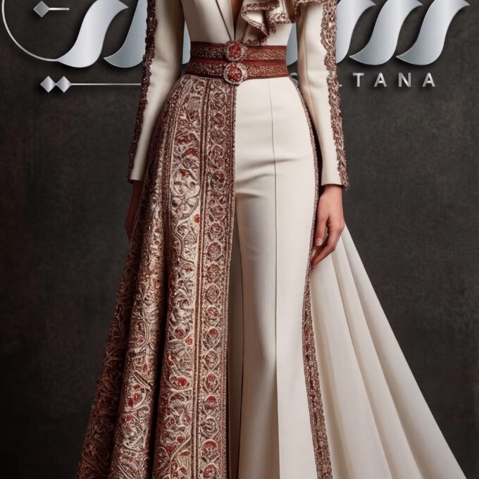 Velvet Nude Royale Abaya