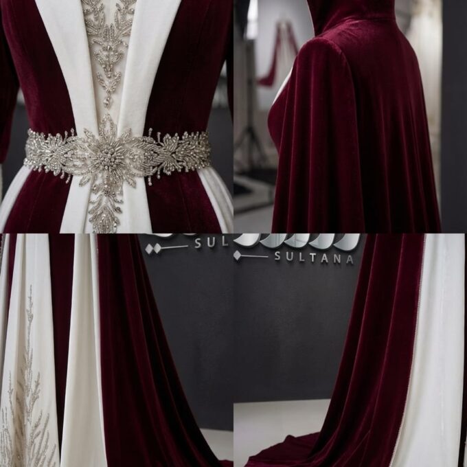 Crimson Empress Abaya