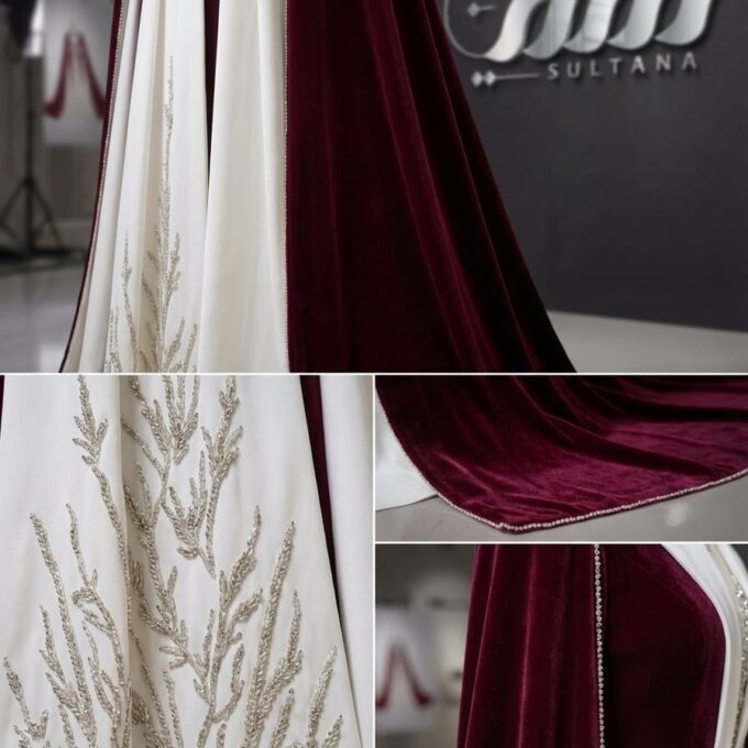 Crimson Empress Abaya