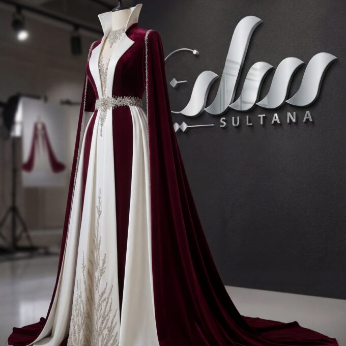 Crimson Empress Abaya