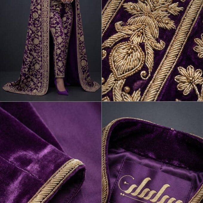 Amethyst Royal Abaya