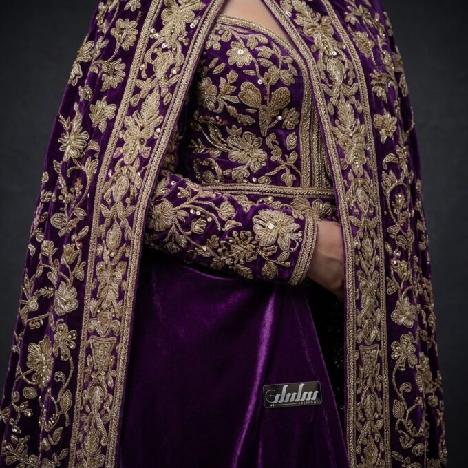 Amethyst Royal Abaya