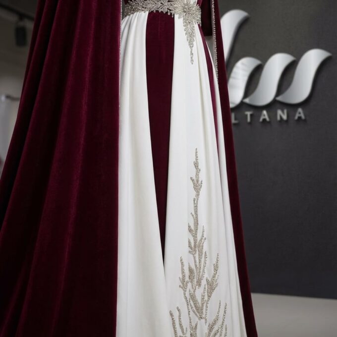 Crimson Empress Abaya