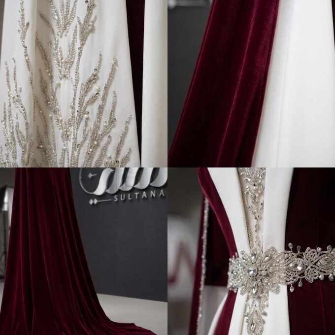 Crimson Empress Abaya