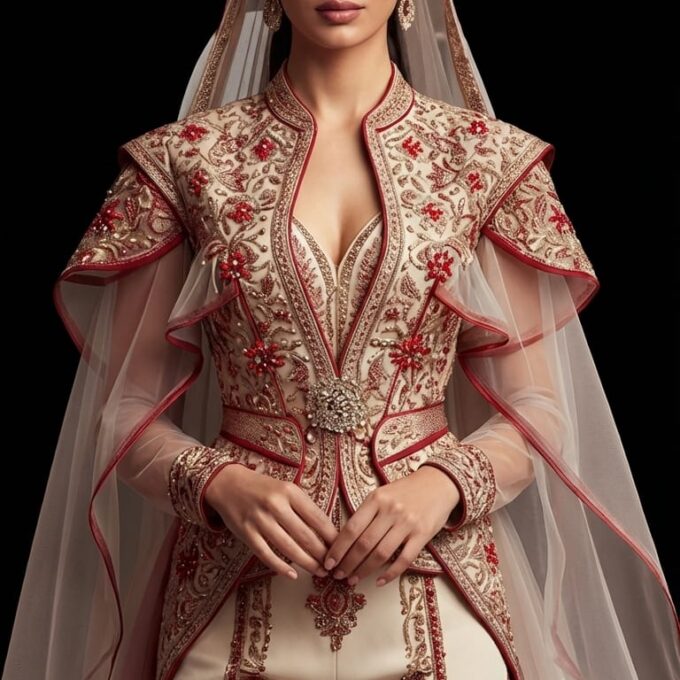 Rose Imperial Abaya